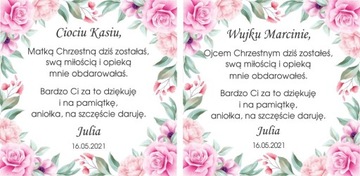 СПАСИБО для КРЕСТНЫХ РОДИТЕЛЕЙ