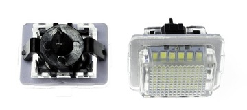 фото thumb №4, Led подсветка номерного знака mercedes c117 w204 w221 лампа регистрации свет