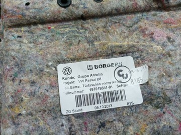 фото thumb №11, Vw passat b8 оббивка боковина двері перед правий eu