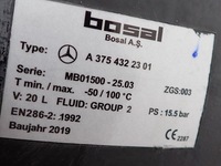 фото thumb №10, Бак повітря підвіска mercedes benz intouro atego a3754322301