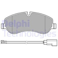 фото thumb №2, Delphi lp2661 набір гальмівних колодок гальмівних, гальма дискові