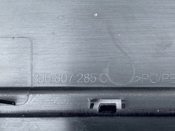 фото thumb №9, Прокладка pod номерные знаки рамка планка audi tt 8j0 aso