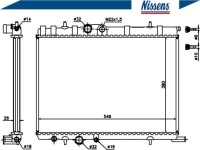 Радиатор воды citroen berlingo 1.6 16v mbnfu m Цена, фото thumb