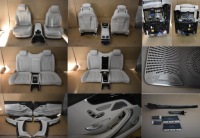 фото thumb №1, Idealne сиденья kpl. обшивки декоры модули подогрев вентилируемые mercedes w217 1