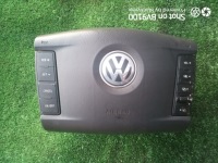 фото thumb №1, Подушка безпеки подушка водія коричнева czarna vw touareg