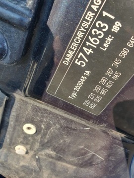 фото thumb №14, Лампа фара праві перед переднє mercedes c200 w203 01r компресор 2.0