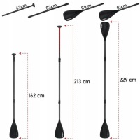 СКЛАДНОЕ ВЕСЛО ДЛЯ БАЙДАРКИ SUP PELICAN ALU