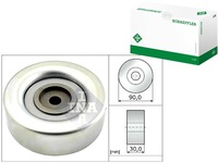 фото thumb №1, Ролик ремень mitsubishi outlander i 2.0 turbo 4wd