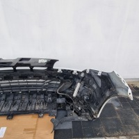 фото thumb №11, Бампер белый renault megane iii 2008-2012 перед противотуманка распылители