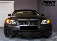 фото thumb №14, Bmw 3 e90 e91lci lift 08-12 лампи фари перед передні black кільця led