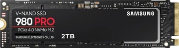 Твердотельный накопитель Samsung 980 PRO 2 ТБ M.2 2280 PCIe 4.0 x4 NVMe (7000/5100 МБ/с) TLC