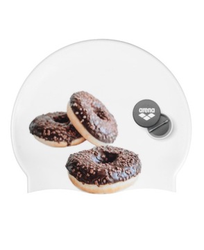 Czepek pływacki Arena Hd Cap DONUTS silikonowy
