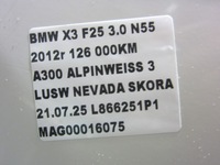 фото thumb №15, Bmw x3 f25 бампер передній перед a300 alpinweiss 3 przed lift 7210451 білий
