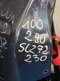 фото thumb №8, Двері лівий зад 02-07r. saab 9-3 ii 93 оригінальний номер k. 290 ss