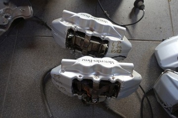 фото thumb №8, Mercedes w220 w215 затискачі гальма диски 360mm v12 biturb s65 amg s55 cl55