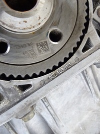 фото thumb №16, Vw touran lift 1.6 tdi двигатель caya a6803 03l103469ab 03l108021al 03b105245m