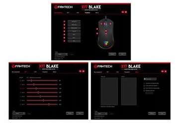 Игровая мышь FANTECH X17 10000 DPI RGB Esport