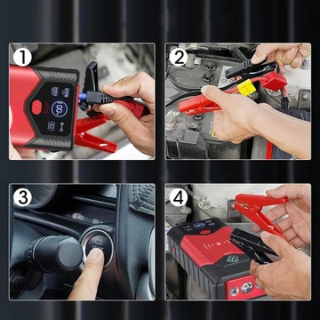 СТАРТЕР POWERBANK ДЛЯ АВТОМОБИЛЯ 20000 мАч 1200 А