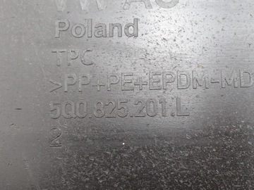 фото thumb №8, Плита защита шасси левая оригинал 5q0825271a vw golf 7 vii gti 15r