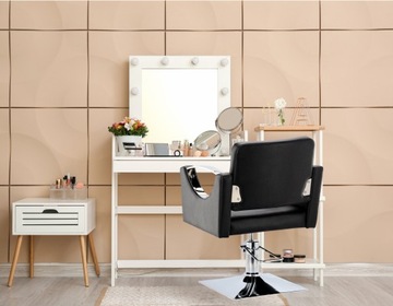 Fotel fryzjerski barberski hydrauliczny do salonu fryzjerskiego Luna