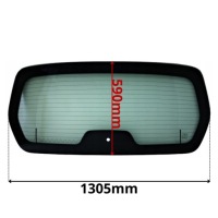 фото thumb №1, Скло задня cała w кришка citroen berlingo ii b 08- 0387