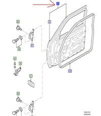 фото thumb №1, Двері передні lh ford ranger 98-07 everest 03-07