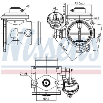 фото thumb №12, Nissens клапан egr vw t4 2,5tdi
