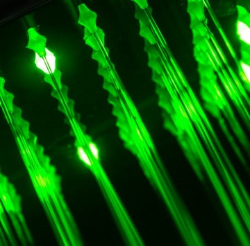 ДУШЕВАЯ ПАНЕЛЬ CORSAN LED CASCADE, БЕЛЫЙ СМЕСИТЕЛЬ