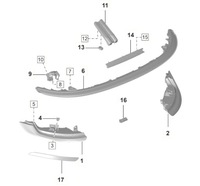 фото thumb №12, Porsche 911 992 задняя лампа задняя накладка 992945081g 992945081h 992945081e