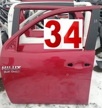 фото thumb №1, 34. 15. toyota hilux дверь левая 2016- 4-дверной