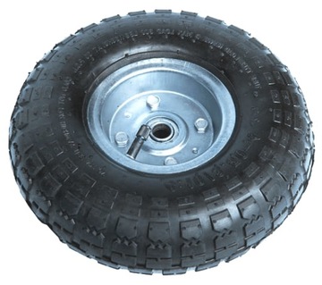 Колесо тележки колесо тачки 26см 4,10/3,50-4 4пр 260х80 фи 20мм