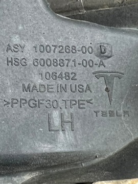 фото thumb №6, Tesla модель s жалюзі ліва 1007268-00-d комплектна