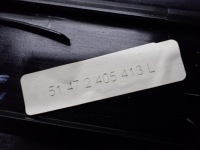 Накладка  защита порога  порог левая 2405413 m performance bmw 2 f22 f23 17r в Украине, фото thumb