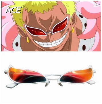 goc/Donquixote Doflamingo аниме очки костюм