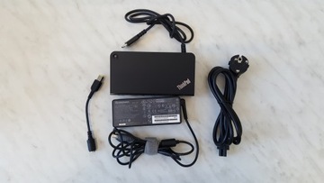 ДОК-СТАНЦИЯ LENOVO для ЙОГИ, УГЛЕРОД + БЛОК ПИТАНИЯ