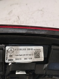 фото thumb №12, Mercedes w177 amg a35 лампа правый задняя a1779061800