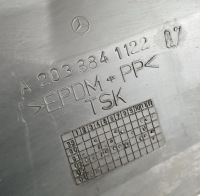 фото thumb №3, Підкрилок лівий перед частина задня mercedes w203