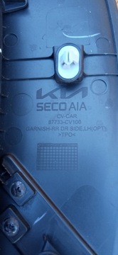 фото thumb №13, Kia ev6 2021- планка накладка дверь левый зад левая задняя 87733-cv100
