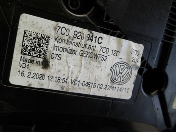 фото thumb №5, Vw crafter ii man tge спидометр приборы uk 7c0920941c