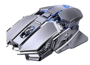 STALOWA MYSZ GAMINGOWA PRO 7200 DPI 4LED aluminium