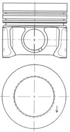 фото thumb №1, Поршень 41095620 kolbenschmidt