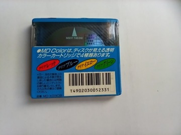 MiniDisc MD TDK MD-Color Синий 74 новый 1шт-