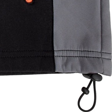 РАБОЧАЯ КУРТКА SOFTSHELL, ЧЕРНО-СЕРАЯ, размер XXXL
