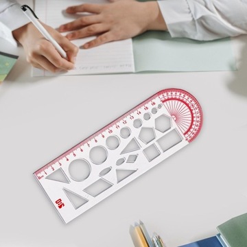 opakowanie Szablon rysunku Narzędzie do nauczania matematyki do rysowania budynków 2 szt