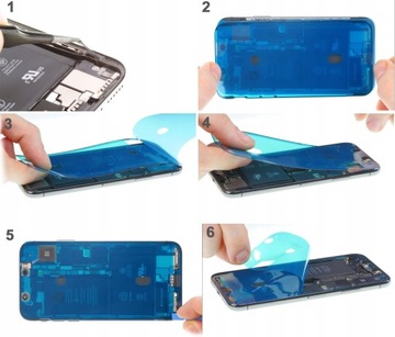 Uszczelka iPhone 12 Mini Wyświetlacza Montaż Ekran Podklejka