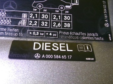 фото thumb №9, Кришка заливання пального mercedes-benz a w169 a0005846517 код lak: 748 nr101