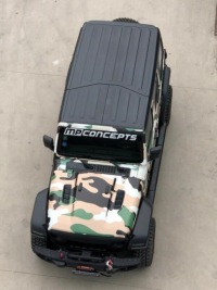 Капот сталевий з wlotami thanos jeep wrangler jl 2018-2022 в Україні, фото thumb