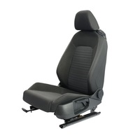 фото thumb №10, Volkswagen scirocco mk3 3dr сидіння переднє лівий перед матеріал чорно сірий