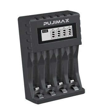 Интеллектуальное зарядное устройство для литий-ионных аккумуляторов PUJIMAX 1,5 В AA AAA