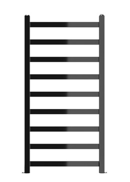 Радиатор для ванной комнаты 1260x530 PRIME SLIM BLACK